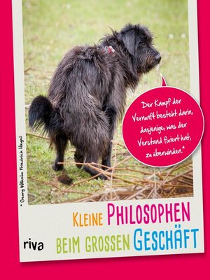 cover image of Kleine Philosophen beim großen Geschäft